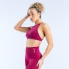 Dynamic High Neck Backless Sports Bra