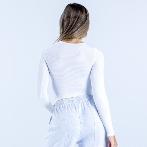 Revive Long Sleeve Ribbed Top